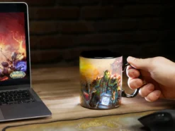World of Warcraft - Azeroth Thermoeffekt Tasse