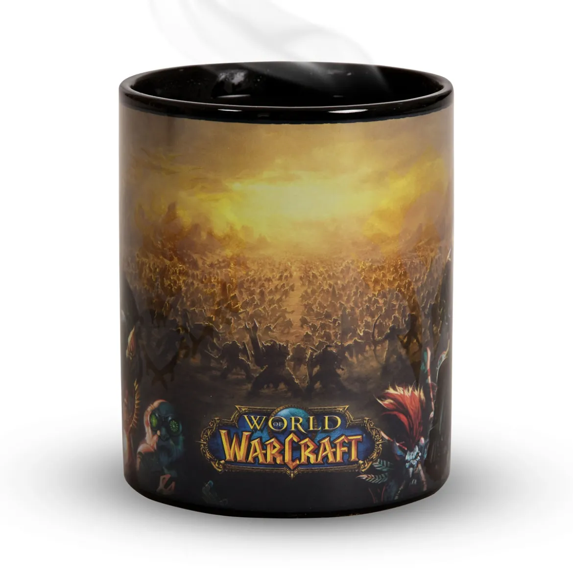 World of Warcraft - Azeroth Thermoeffekt Tasse
