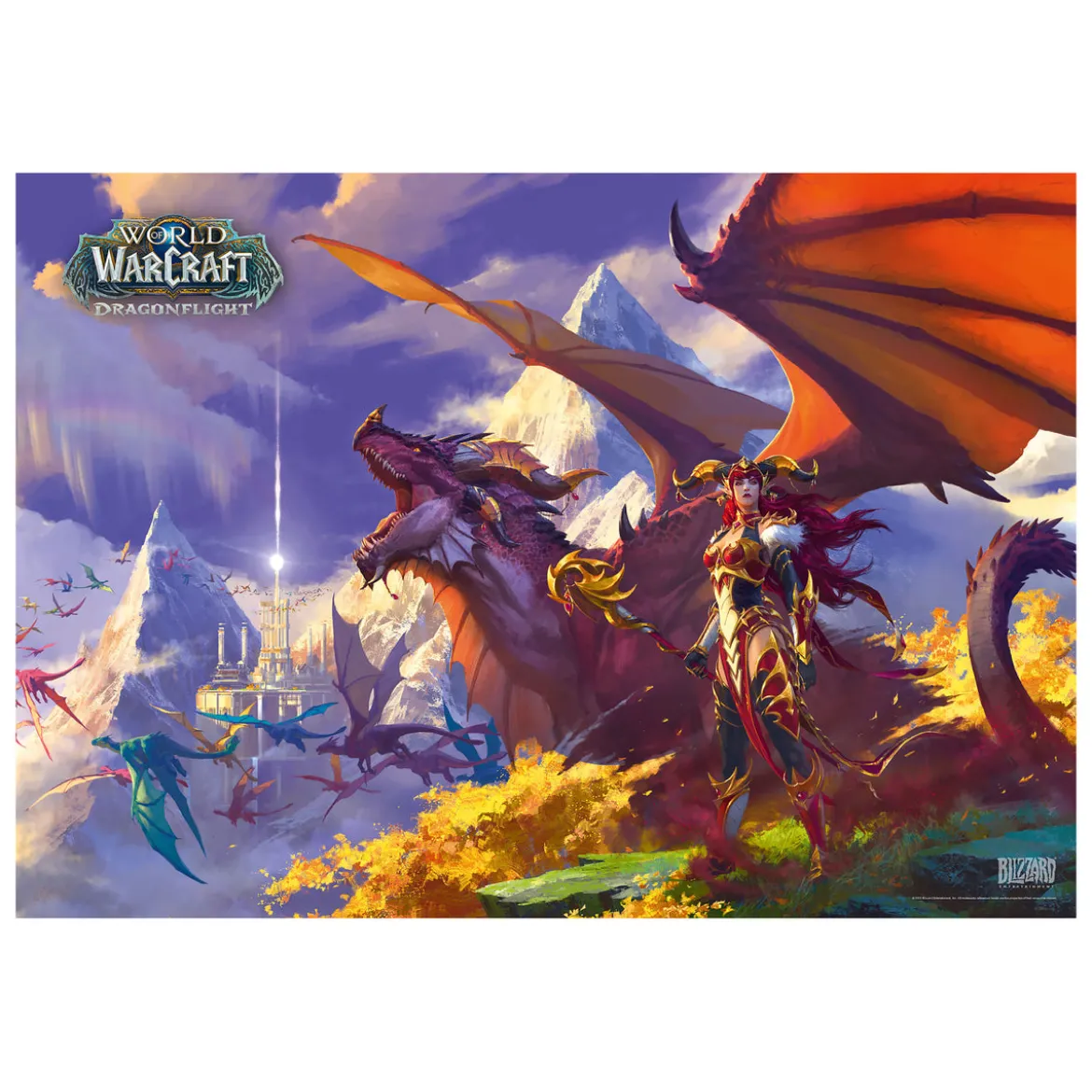 World of Warcraft - Dragonflight Puzzle 1000 Teile