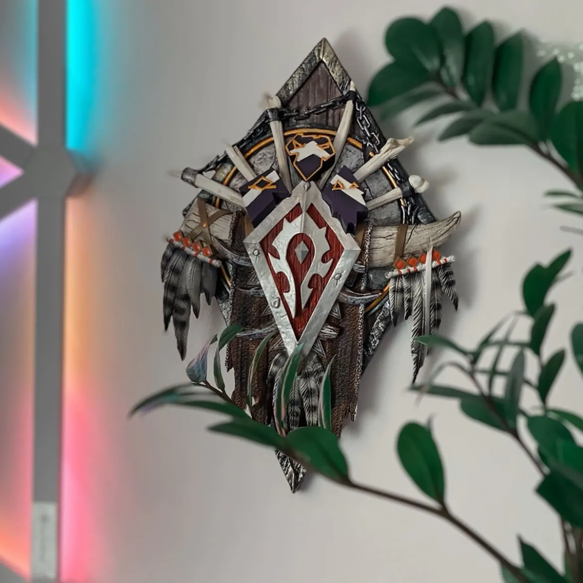 World of Warcraft - Horde 3D Wandbild