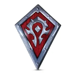 World of Warcraft - Horde Logo Metall Wappen