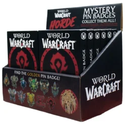 World of Warcraft - Horde Mystery Pin 12er Display