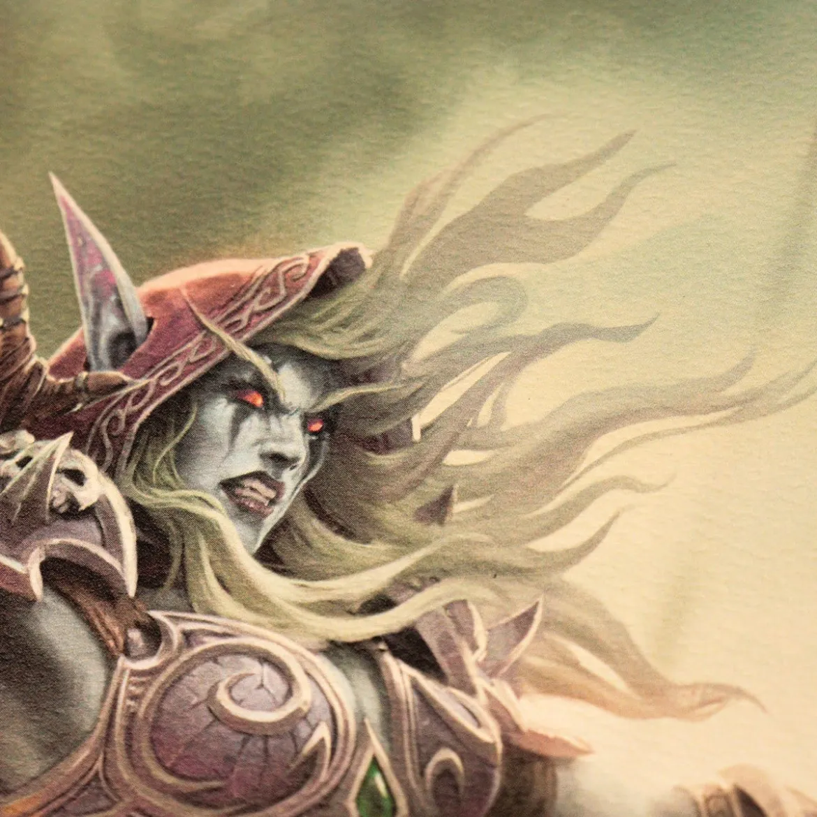 World of Warcraft Kunstdruck Sylvanas vs Anduin Wrynn