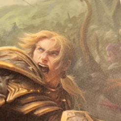World of Warcraft Kunstdruck Sylvanas vs Anduin Wrynn