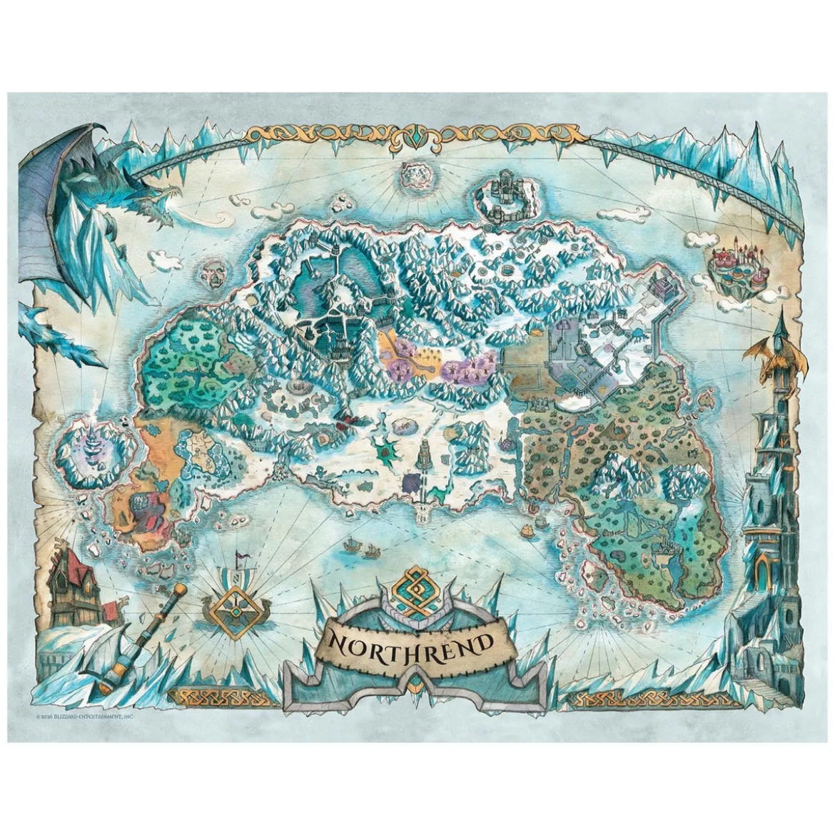 World of Warcraft - Kunstdrucke 5er Set