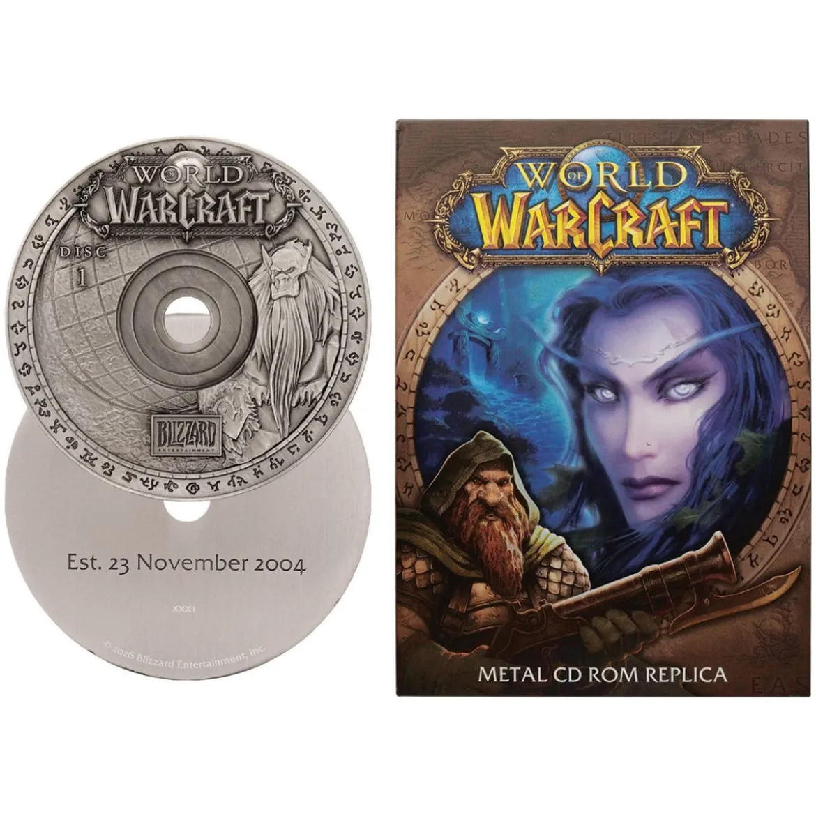 World of Warcraft - Metall CD-Rom Limited Edition