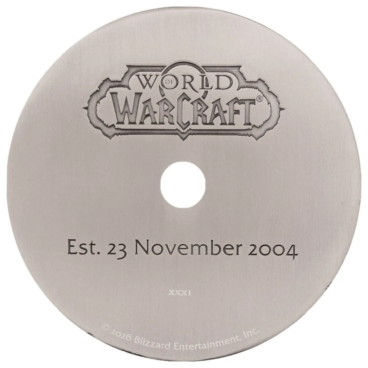 World of Warcraft - Metall CD-Rom Limited Edition