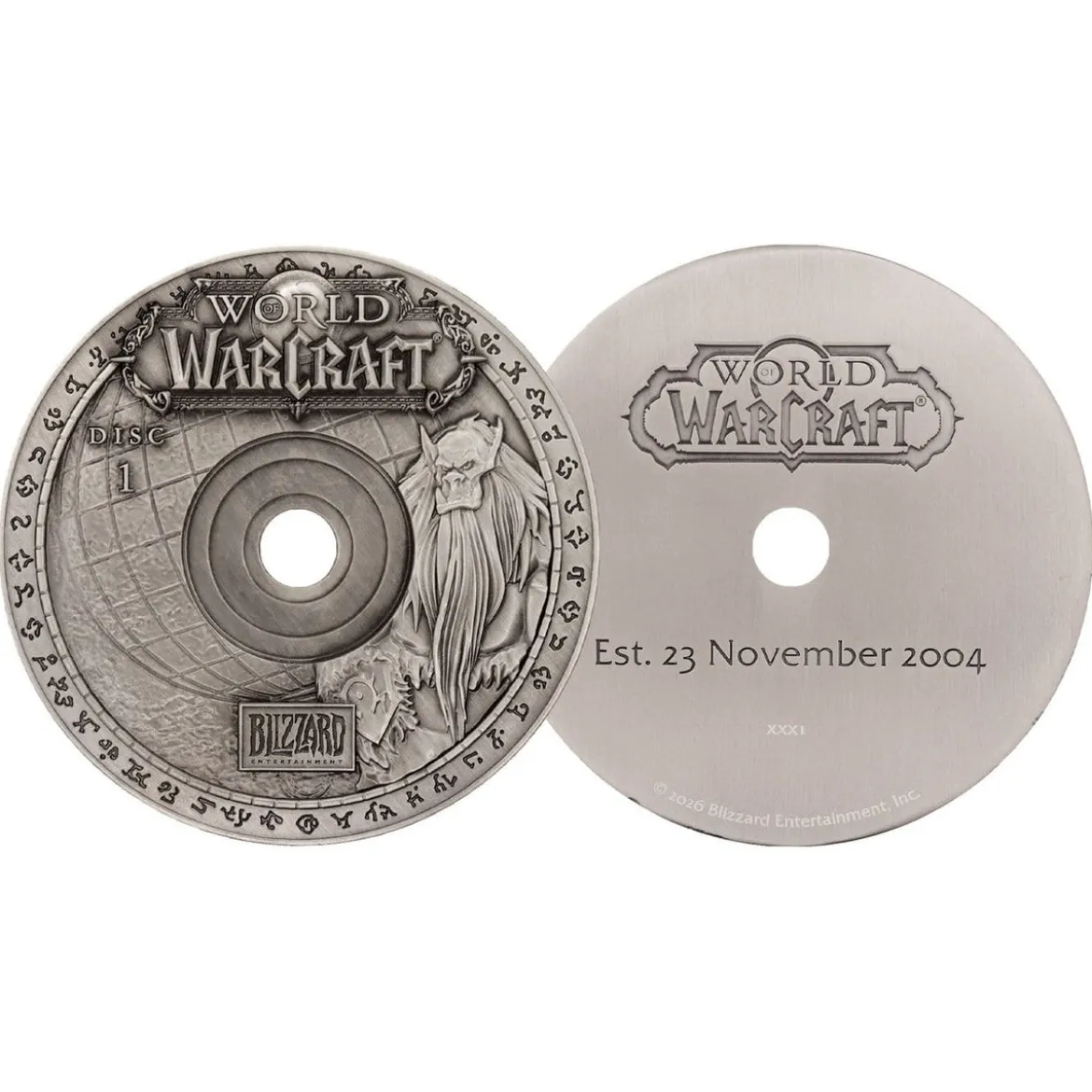 World of Warcraft - Metall CD-Rom Limited Edition