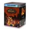 World of Warcraft - Ragnaros Puzzle mit Logo Stoffbeutel