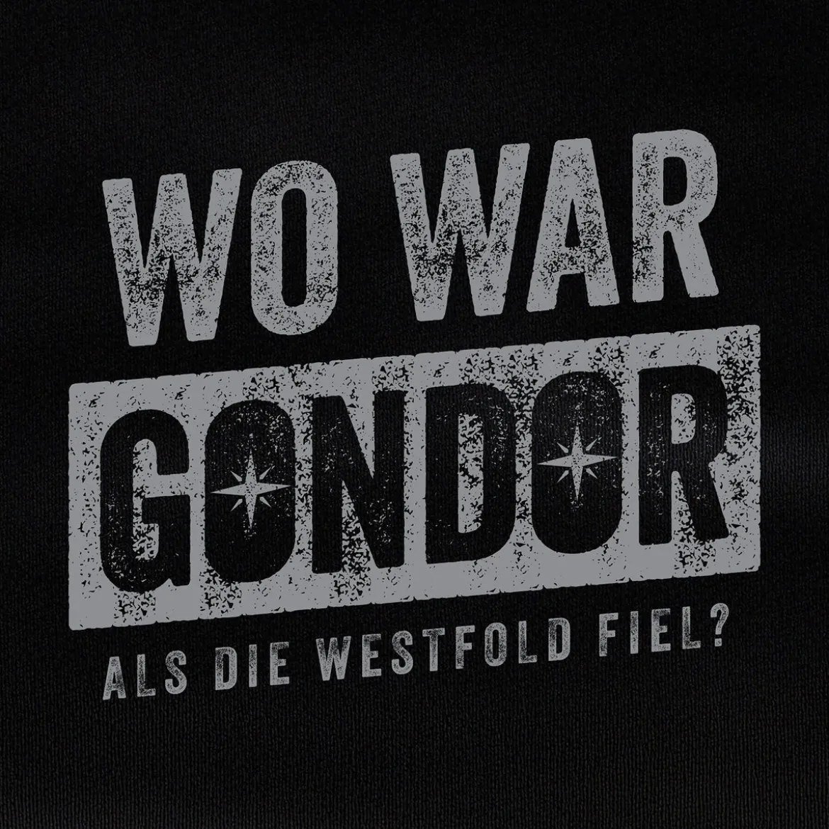 Wo war T-Shirt für Der Herr der Ringe Fans schwarz