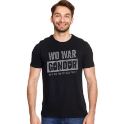 Wo war T-Shirt für Der Herr der Ringe Fans schwarz