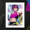 X-Men Marvel Kunstdruck Jubilee 46 x 61 cm - ungerahmt