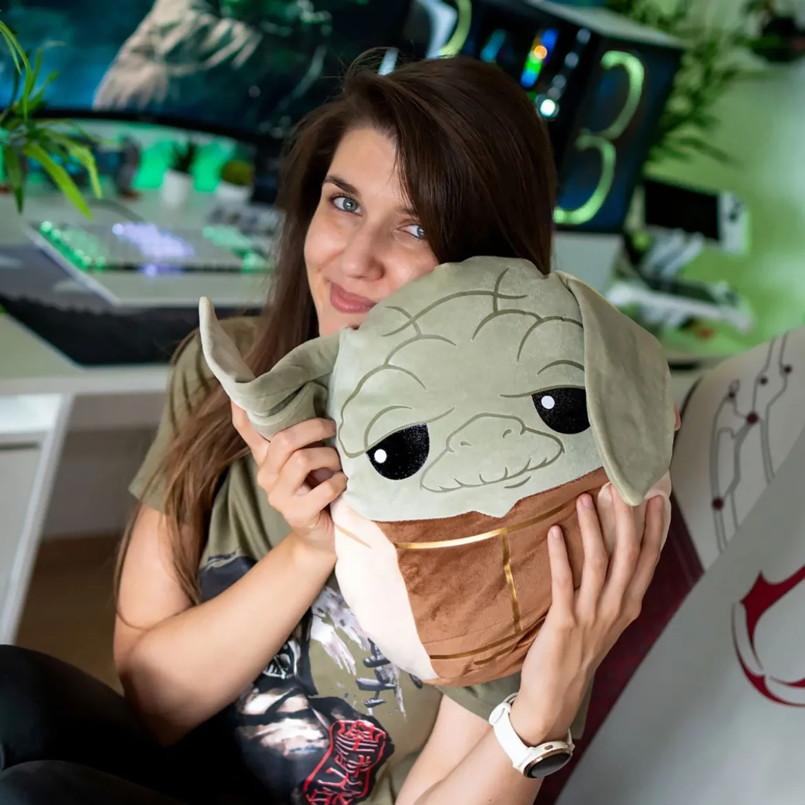 Yoda Squishy Beanies Plüsch Kissen 35cm - Star Wars