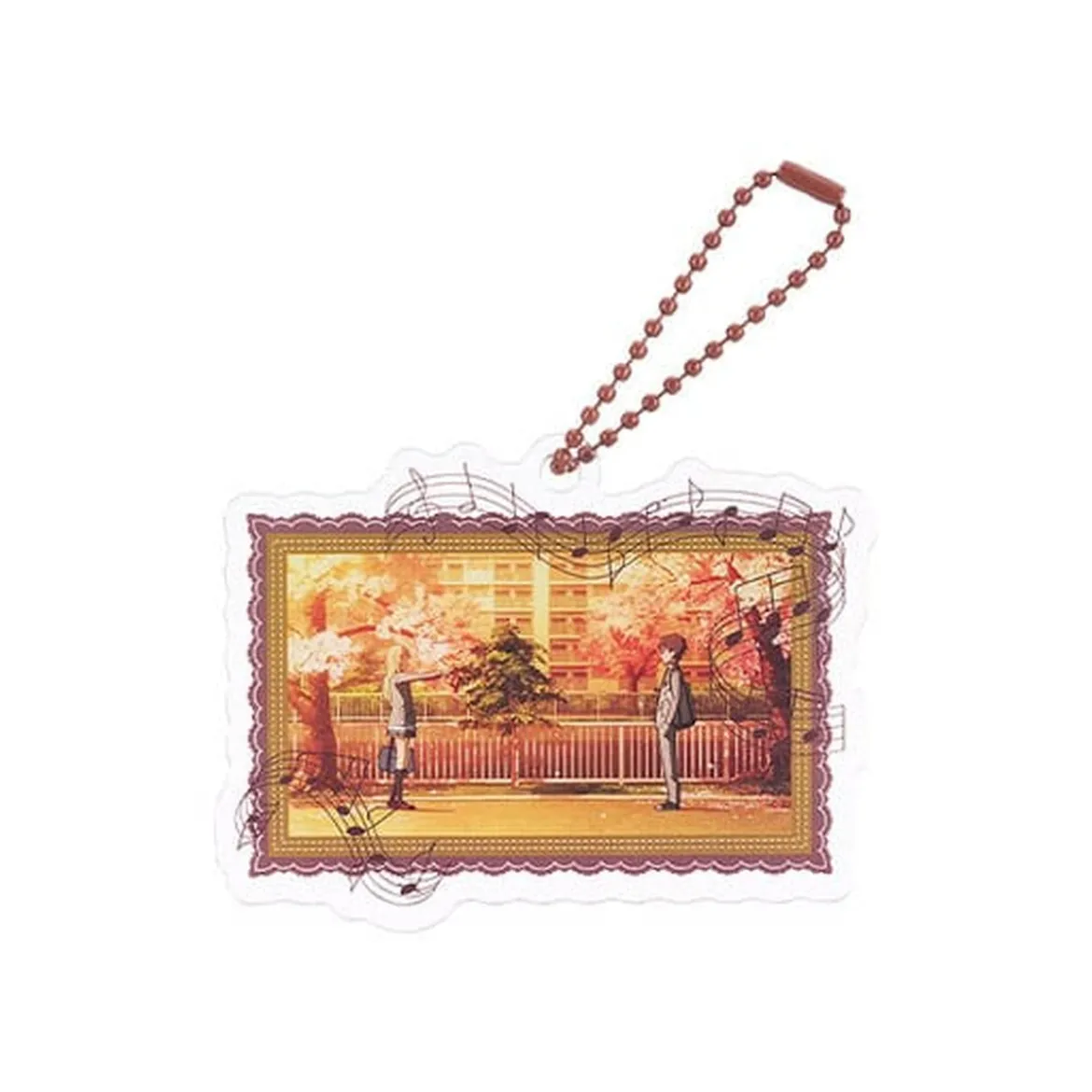 Your Lie in April - Anime Scene B Acryl Schlüsselanhänger