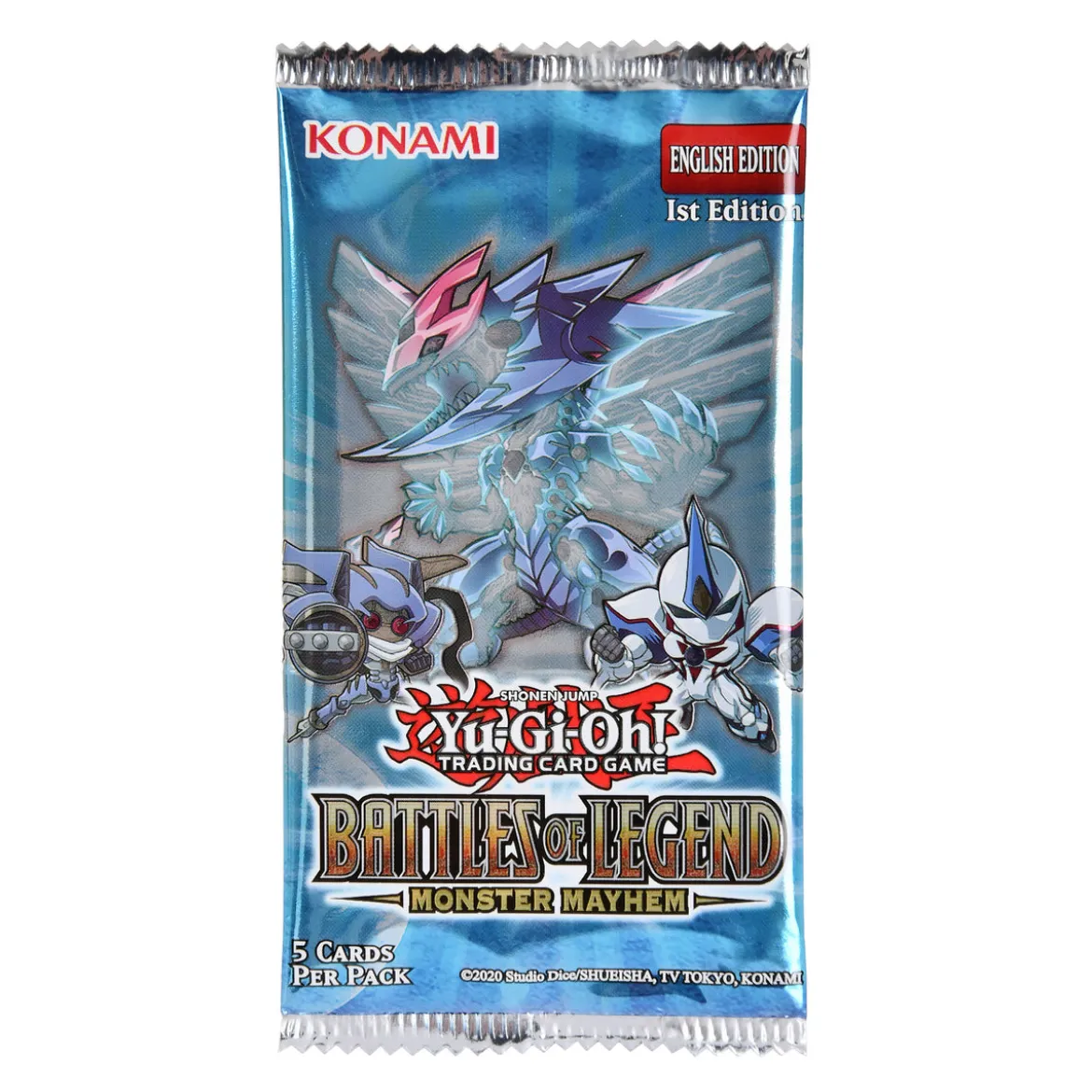 Yu-Gi-Oh! - Battles of Legend: Monster Mayhem Sammelkarten Booster englische Version
