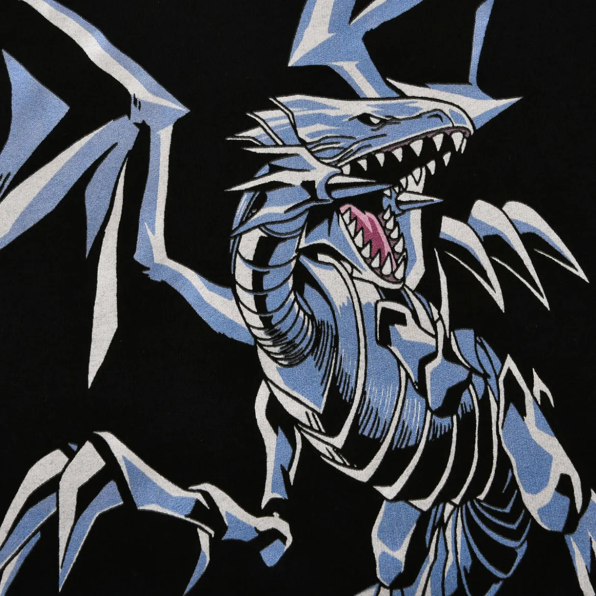 Yu-Gi-Oh! - Blue-Eyes White Dragon T-Shirt schwarz