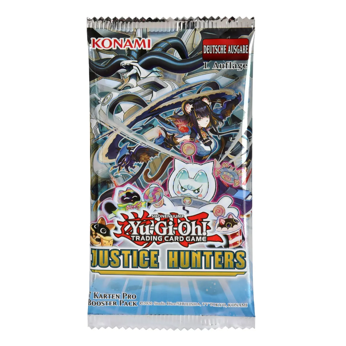 Yu-Gi-Oh! - Justice Hunters Sammelkarten Booster deutsche Version