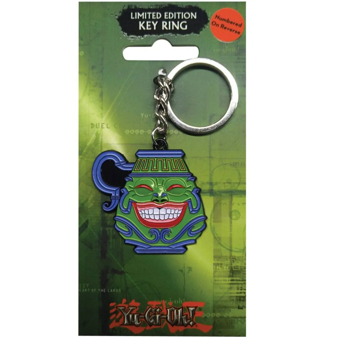 Yu-Gi-Oh! Metall Schlüsselanhänger Pot of Greed Limited Edition