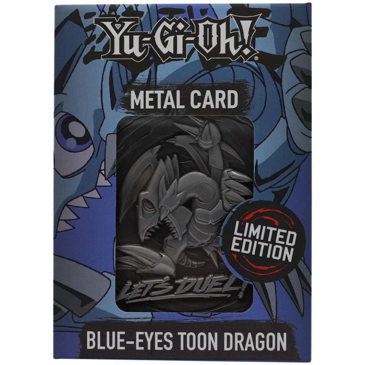 Yu-Gi-Oh! Replik Karte Blue Eyes Toon Dragon Limited Edition