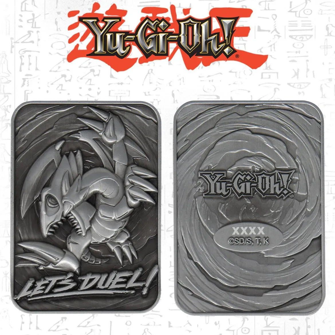 Yu-Gi-Oh! Replik Karte Blue Eyes Toon Dragon Limited Edition