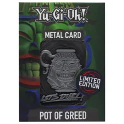 Yu-Gi-Oh! Replik Karte Pot of Greed Limited Edition