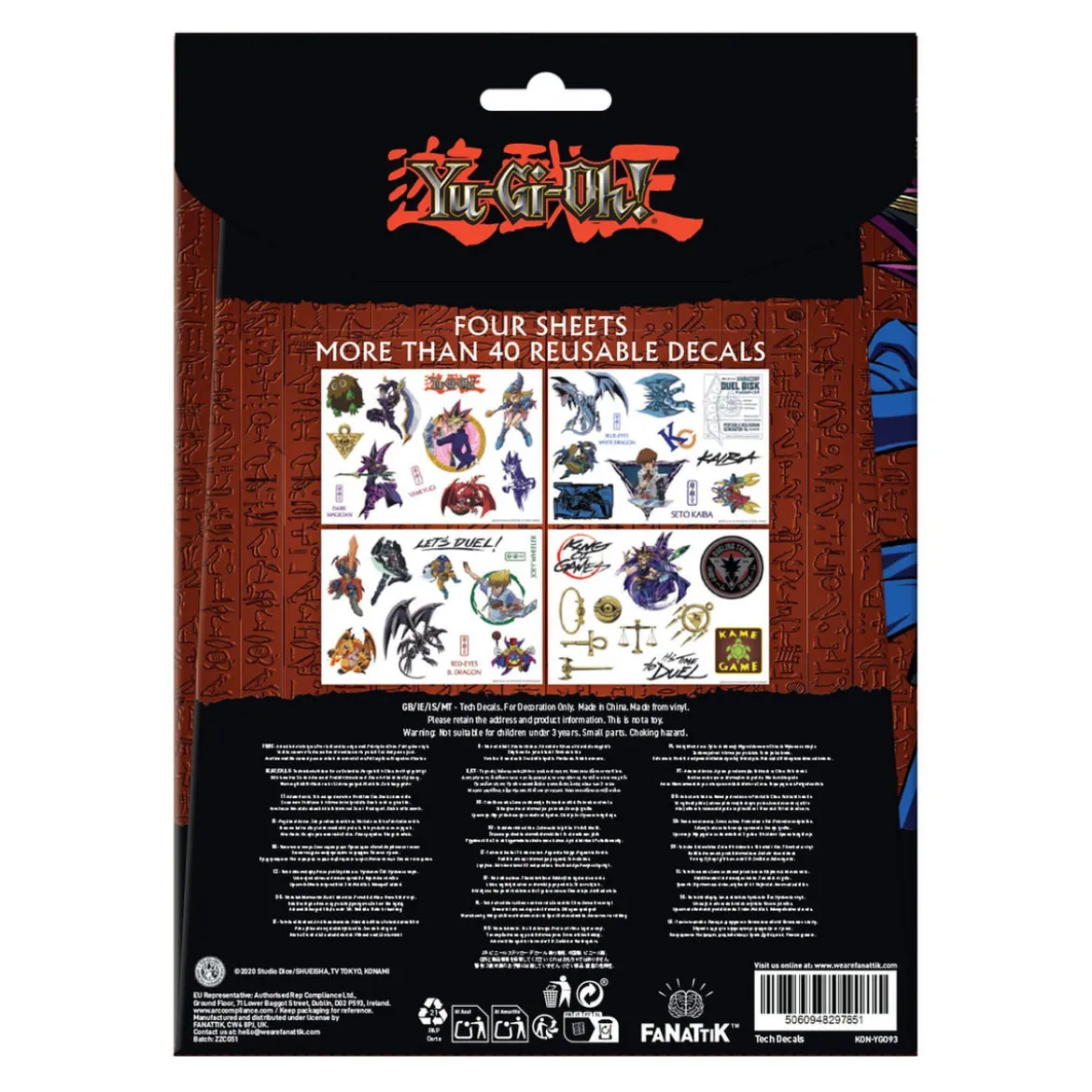 Yu-Gi-Oh! Tech Sticker Pack