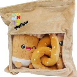 Yummis Together Plüschfiguren 2er-pack Brezel & Bier in Take Away Bag 21 cm