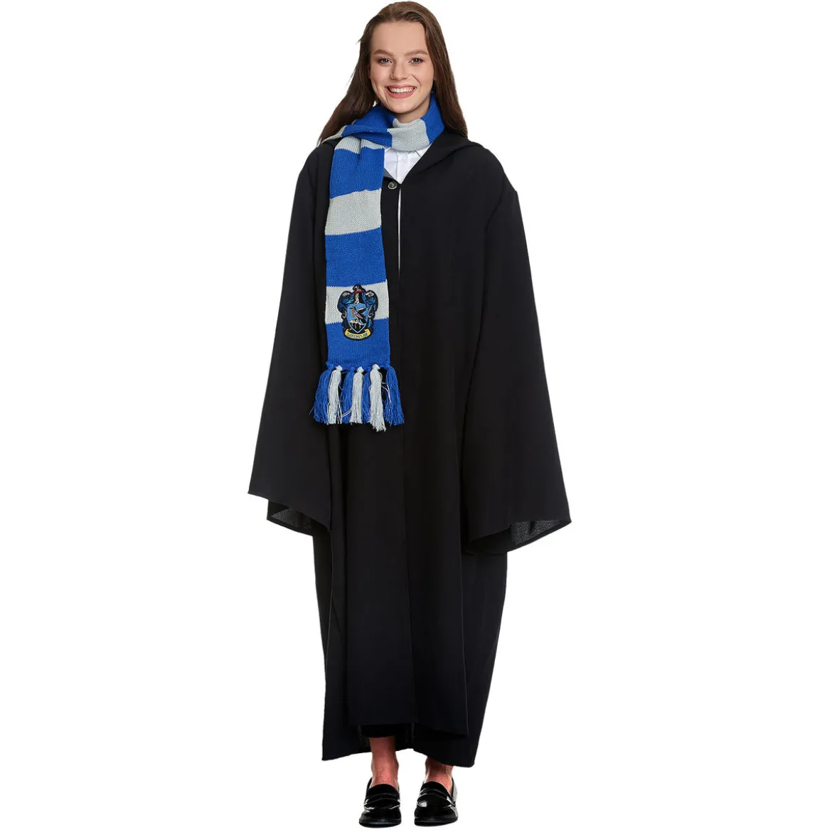Zauberer Kostüm Robe mit Kapuze für Harry Potter Fans