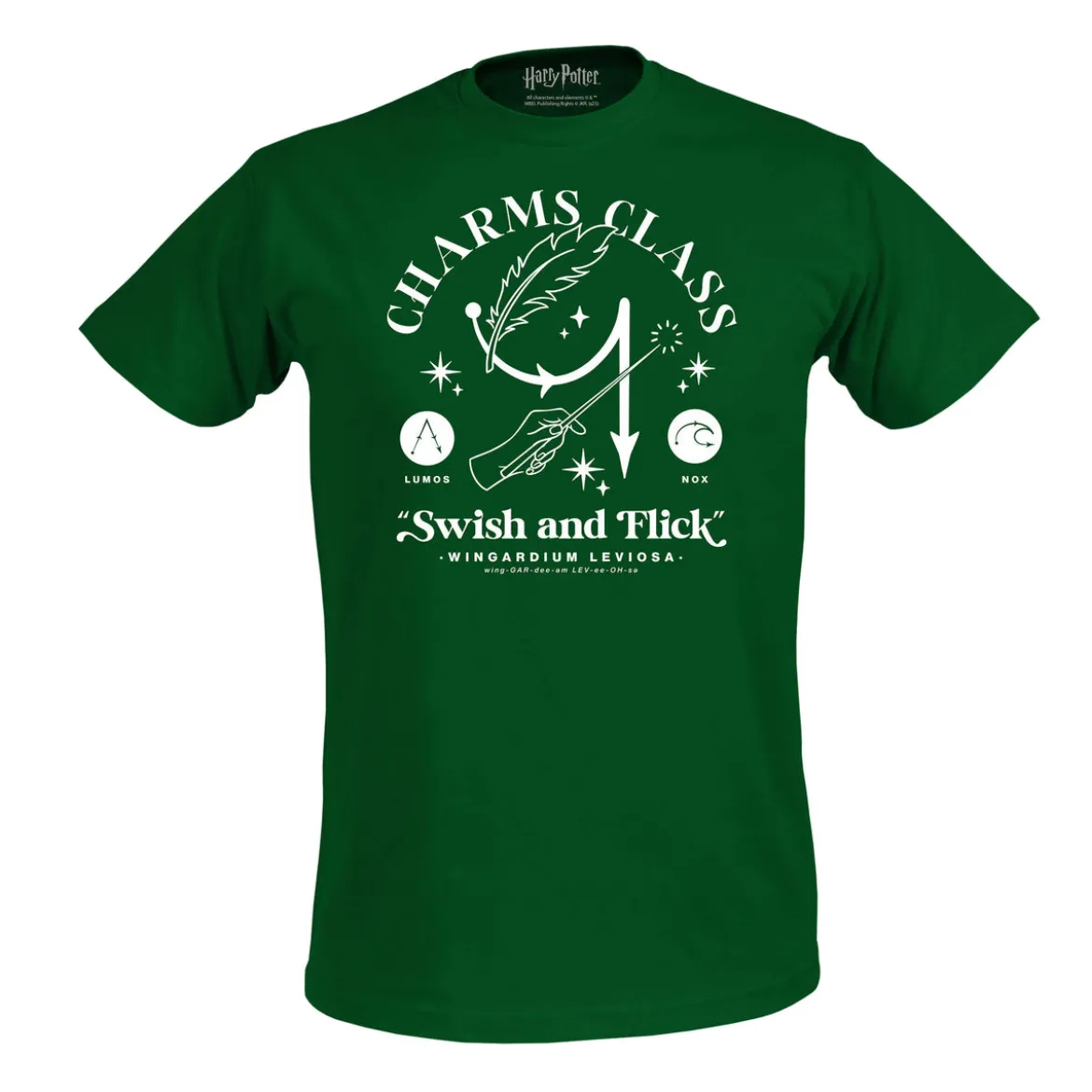 Zauberkunst Hogwarts T-Shirt grün - Harry Potter
