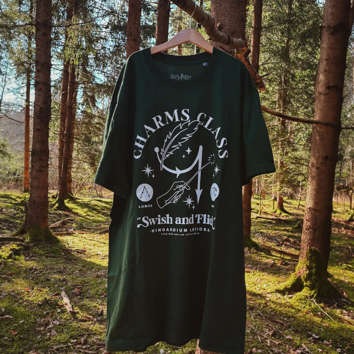 Zauberkunst Hogwarts T-Shirt grün - Harry Potter