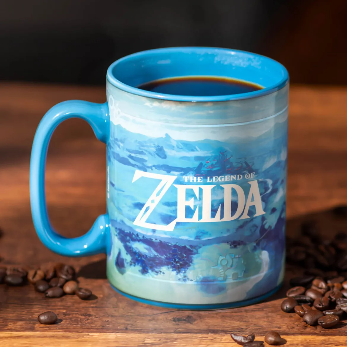 Zelda - Breath of the Wild Thermoeffekt Tasse