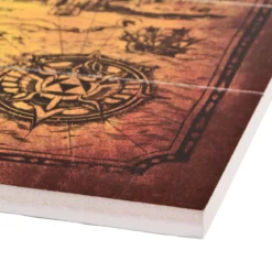 Zelda - Hyrule Karte Wandbild Holz