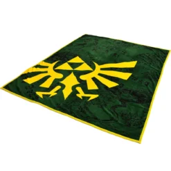Zelda - Hyrule Logo Flauschdecke