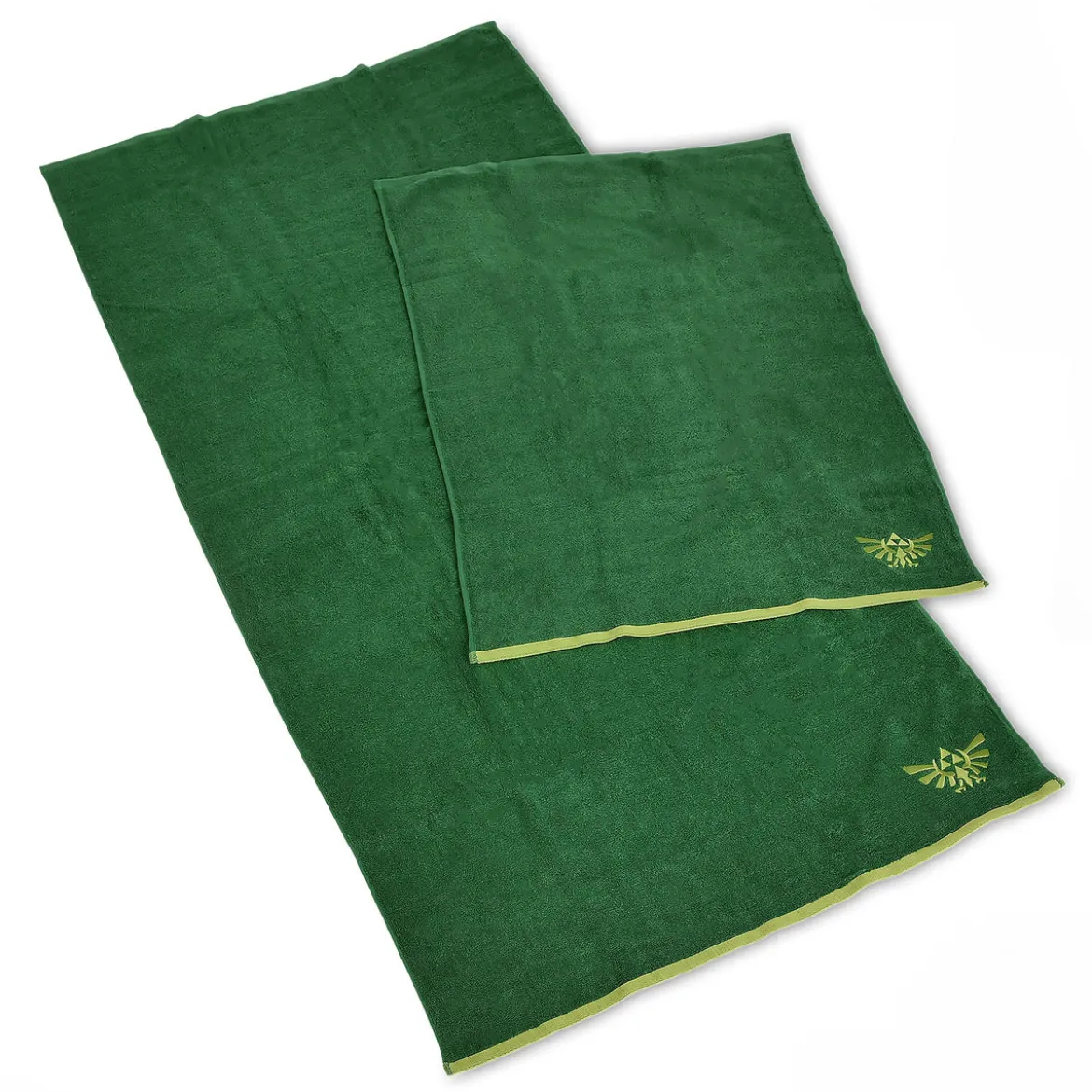 Zelda - Hyrule Logo Handtücher mit Waschlappen 3er Set