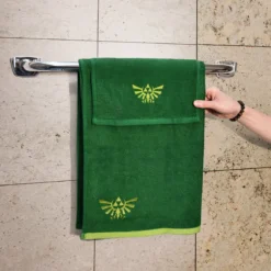 Zelda - Hyrule Logo Handtücher mit Waschlappen 3er Set