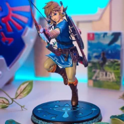 Zelda - Link Breath of the Wild Figur mit Diorama