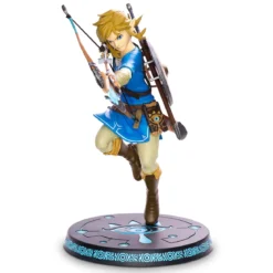 Zelda - Link Breath of the Wild Figur mit Diorama