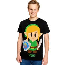 Zelda - Link's Awakening T-Shirt schwarz