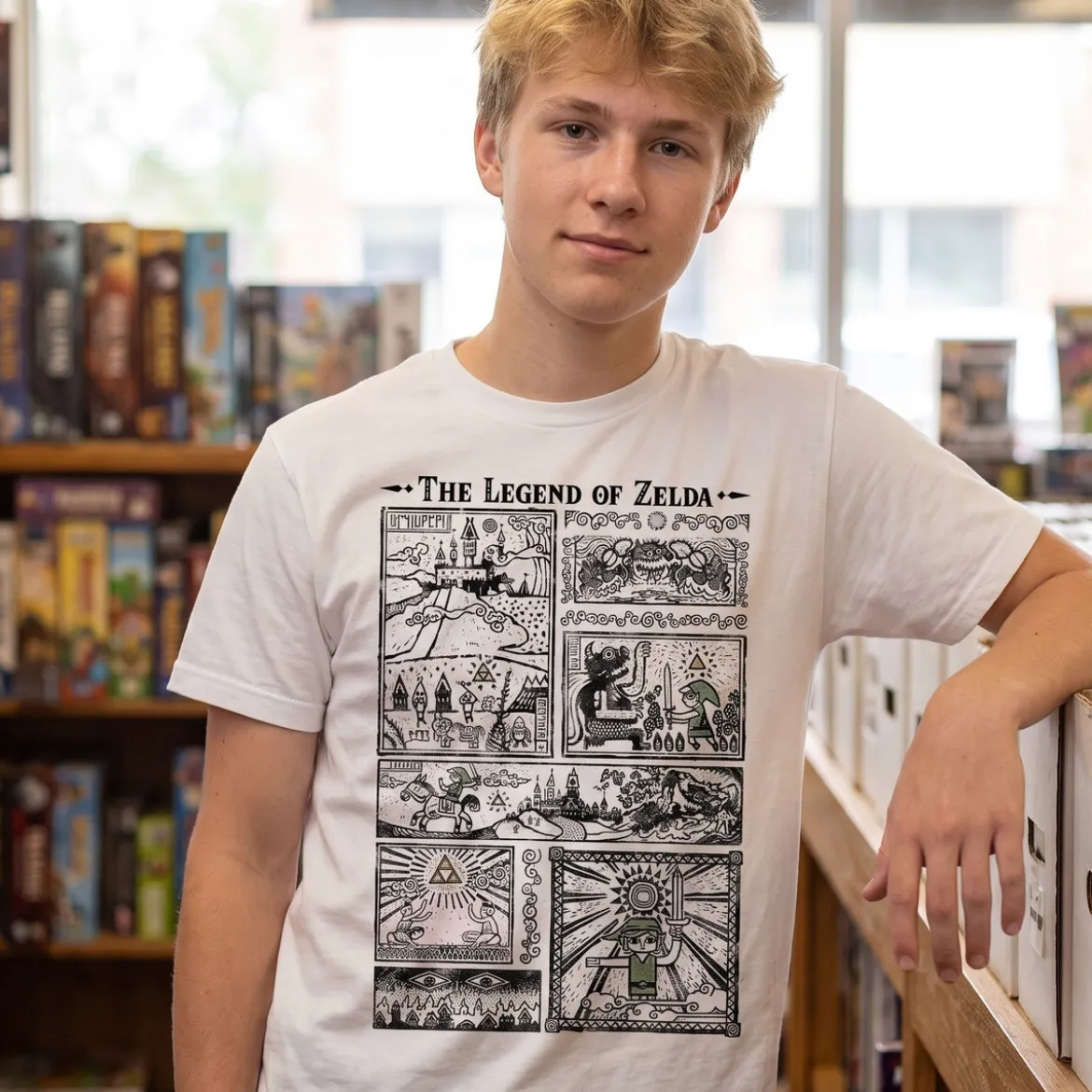 Zelda - Link The Wind Waker Intro T-Shirt
