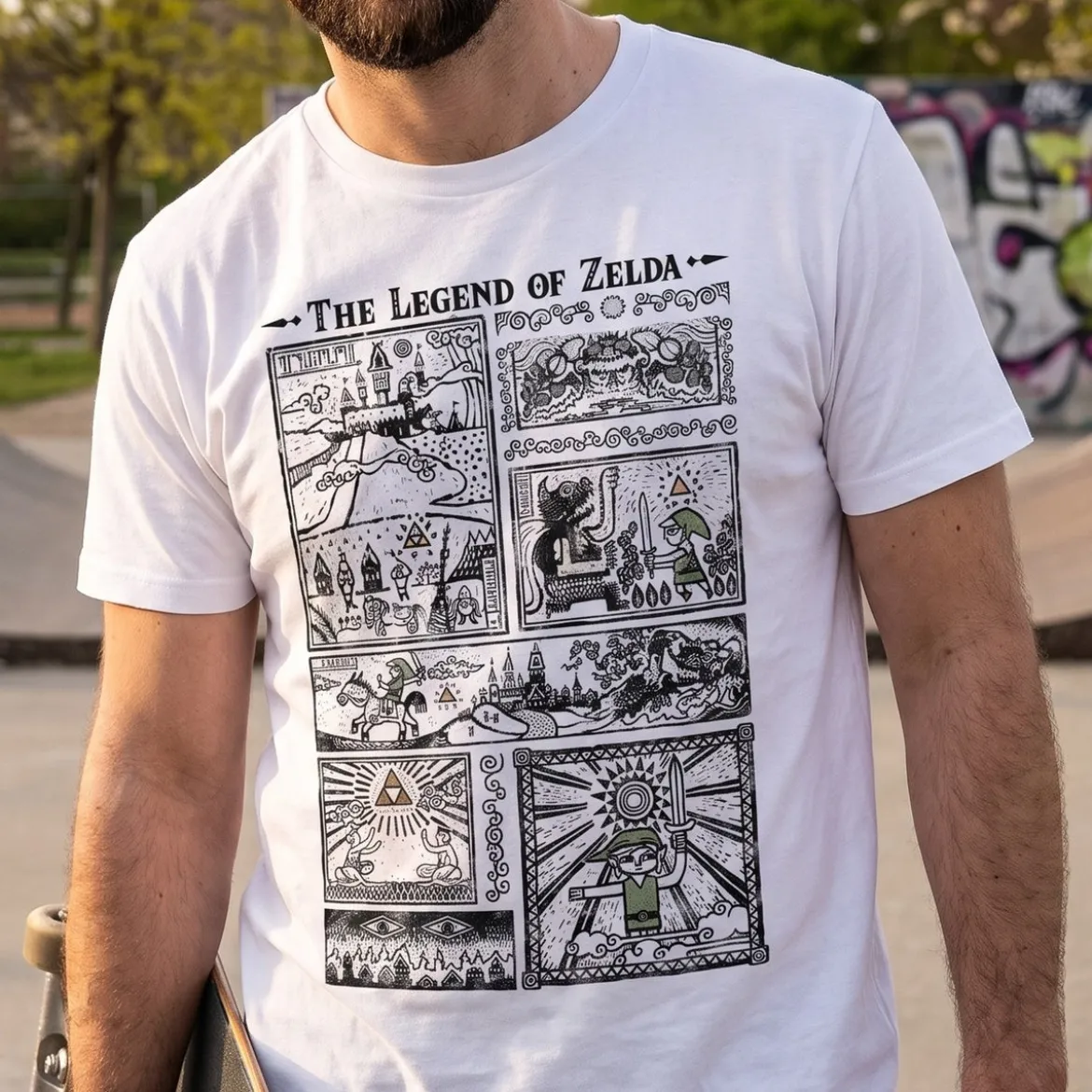 Zelda - Link The Wind Waker Intro T-Shirt