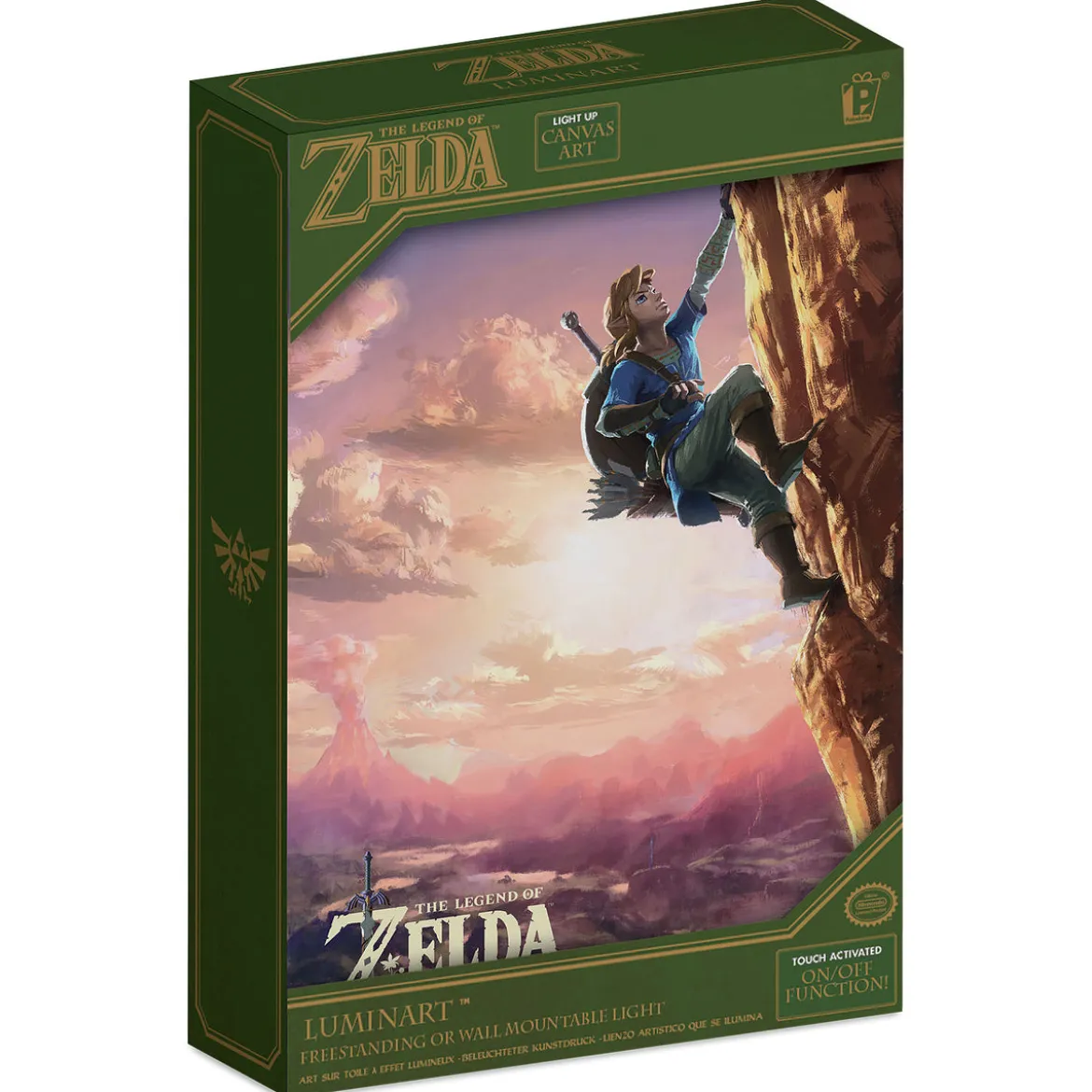 Zelda - Link Wandbild mit Licht