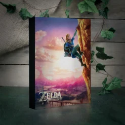 Zelda - Link Wandbild mit Licht