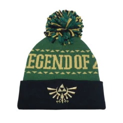 Zelda - Logo Mütze mit Bommel