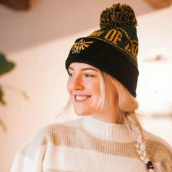 Zelda - Logo Mütze mit Bommel
