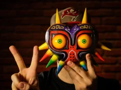 Zelda - Majora's Mask Statue mit Licht