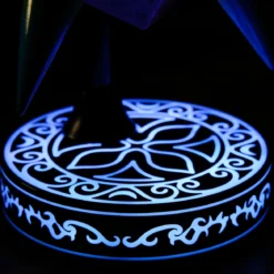Zelda - Majora's Mask Statue mit Licht