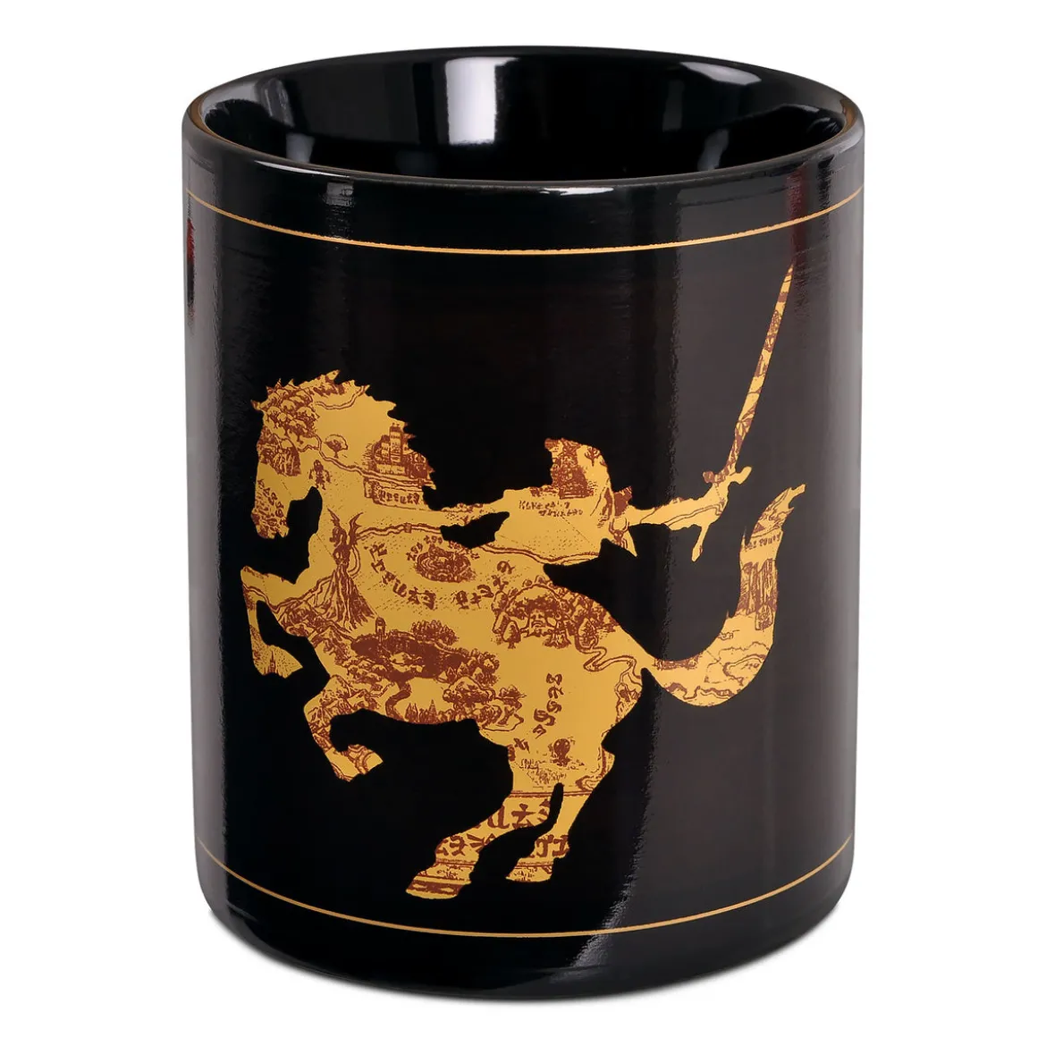 Zelda - Map Silhouette Thermoeffekt Tasse