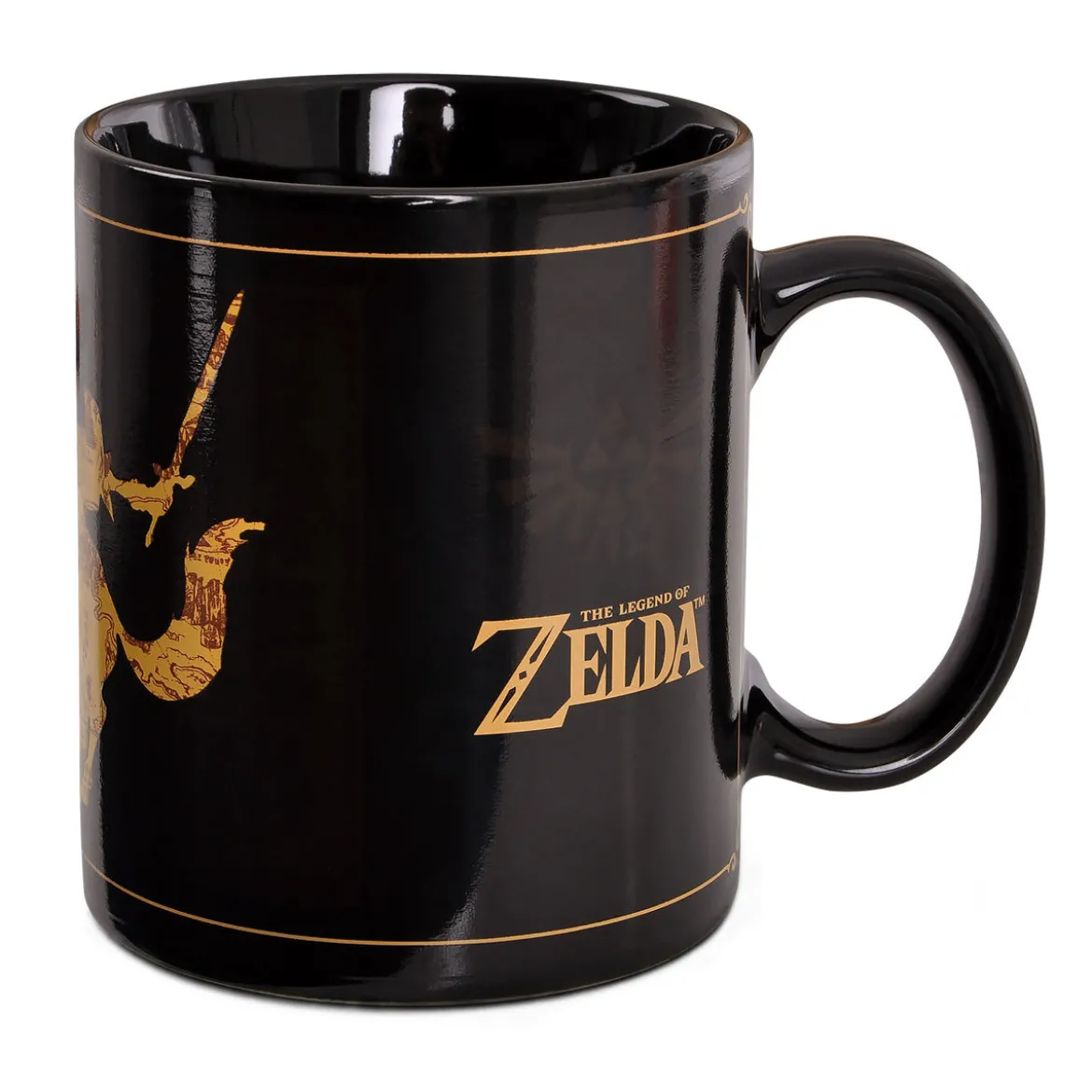 Zelda - Map Silhouette Thermoeffekt Tasse