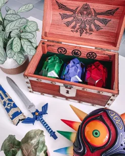 Zelda - Rubin Schatztruhe mit Game Sound