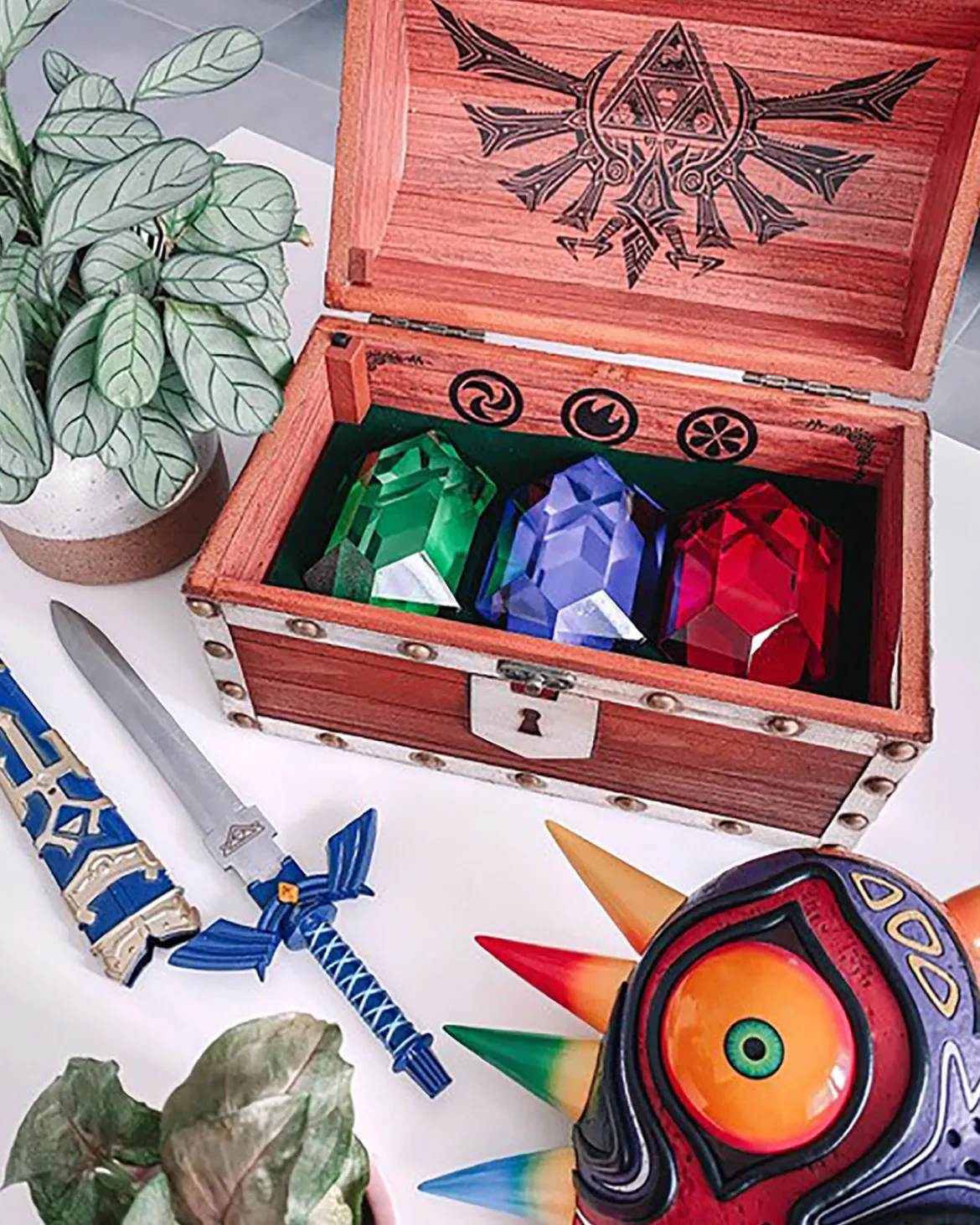 Zelda - Rubin Schatztruhe mit Game Sound